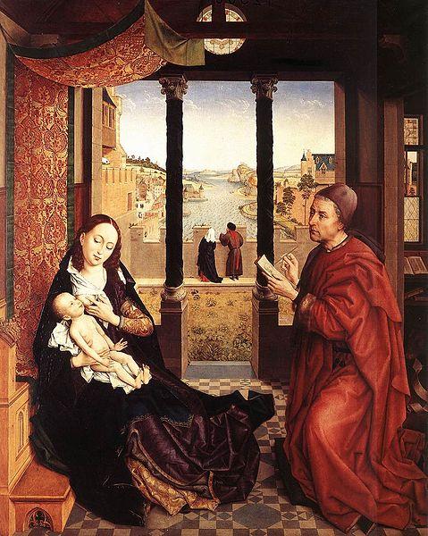 Rogier van der Weyden Portrait of the Madonna